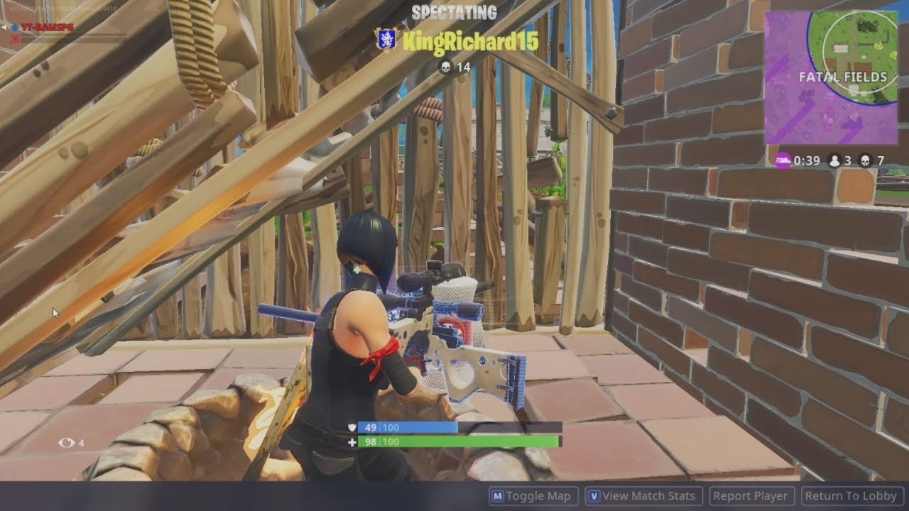 I FOUGHT A PRO FORTNITE PLAYER!👊 | KING RICHARD 15! | HE SAID GG & GOOD FIGHT!