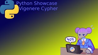 Python Vigenere Cypher