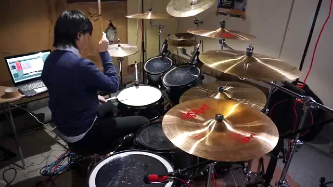 さんかれあ Op 絵空事 Nano Ripeを叩いてみた Drum Cover By ふくゆー Youtube