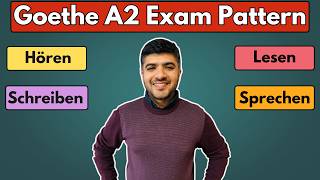 Goethe A2 Exam Pattern | How much Time | How Many Marks to Pass | Each Section Explained