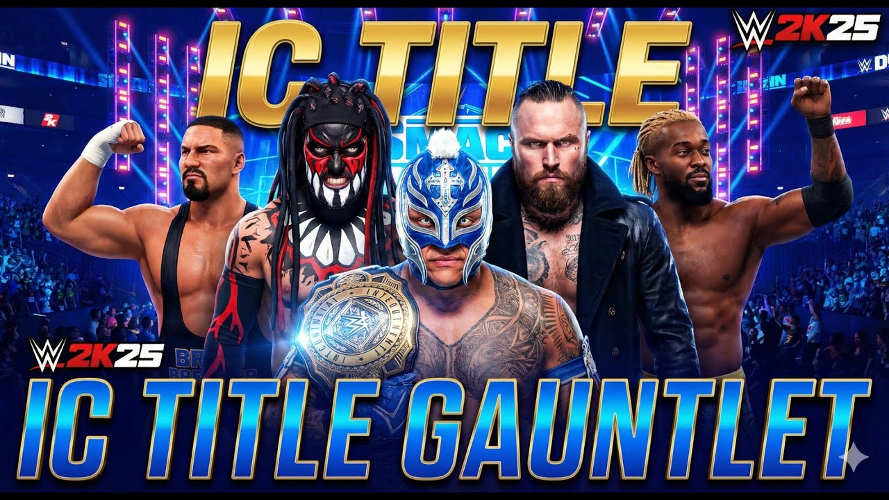 One After Another | Intercontinental Title Gauntlet Match | WWE 2K25