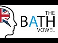 How To Pronounce The BATH Vowel in a Standard British English accent