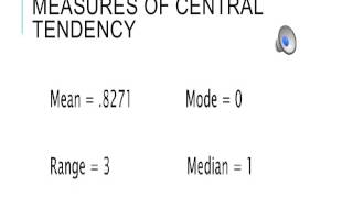 ICM Statistics Video Project