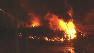 Crews Battle Transformer Fire In University City