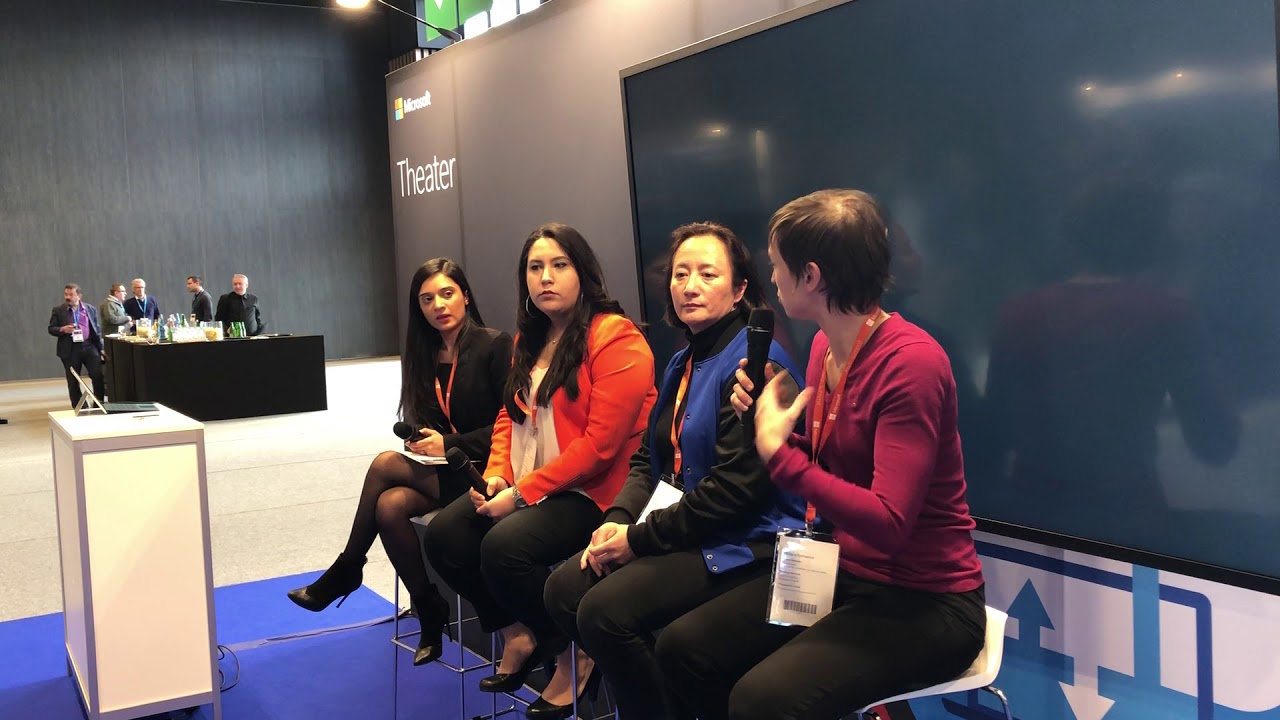Diversity and Tech Panel at Microsoft Tech Summit Paris - YouTube