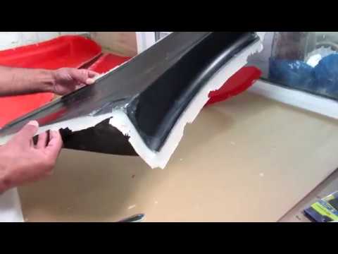 How To Join & Bond 2 parts of Fiberglass Body Kit Together.