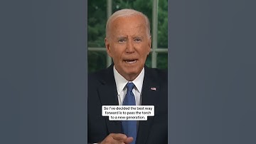 Biden says it