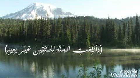 تلاوه خاشعه من سورة ق القارئ | بدر العسيري