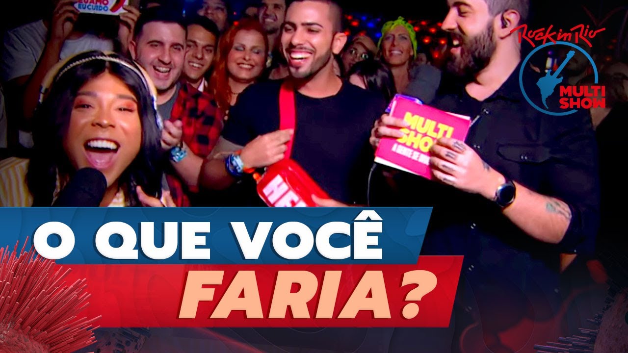 melhores momentos de flamengo e corinthians Blogueirinha REVELA pra Patife o que ela faria se fosse o último dia do mundo! | Rock in Rio 2019