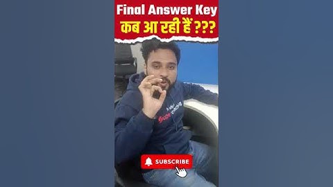 UGC NET Final Answer Key Date | UGC NET Final Answer Key Update | NET Answer Key | Ashwani Sir