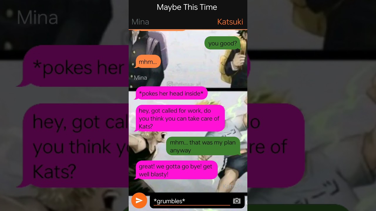 Maybe This Time||Part 2||Two-Shot|| BKDK||🧡💚||Adult/Aged-Up||Texting Story