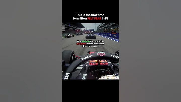 When Lewis Hamilton was scared by Max Verstappen in Formula 1