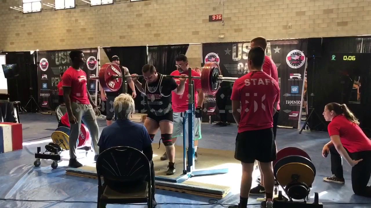 1537 total at Camp Pendleton California powerlifting championship YouTube