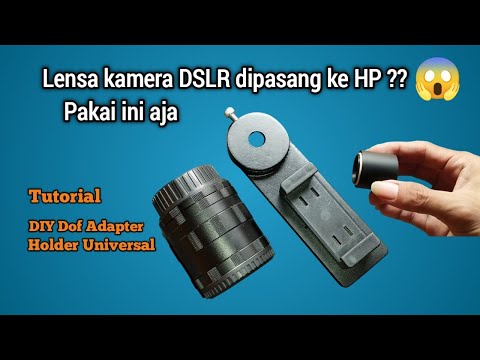 Ternyata membuat Dof adapter itu sederhana, cukup pakai ini saja #phonescoping #diy #doffadapter