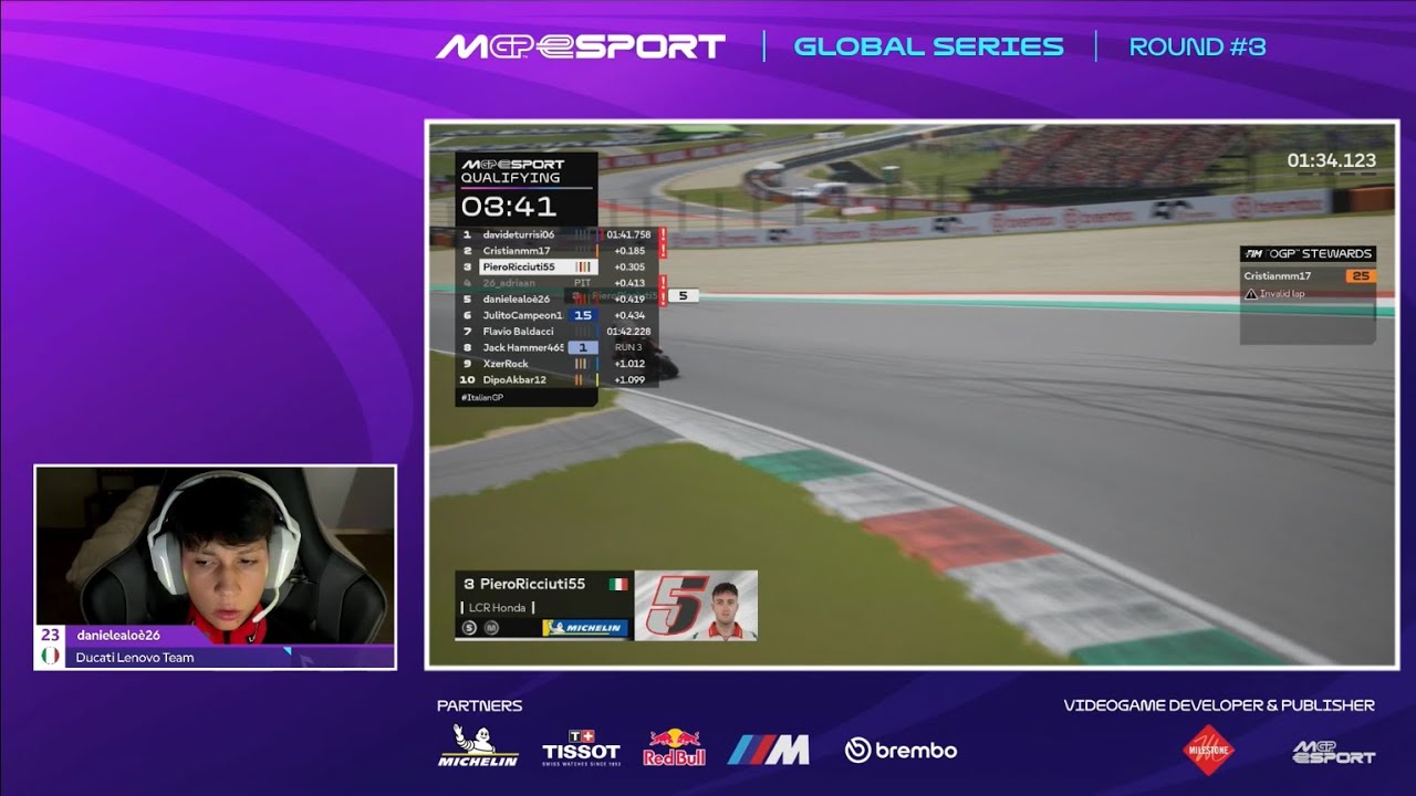 🇮🇹 Qualifying Race 6 Mugello: Global Series, Round 3️⃣ | 2025 MotoGP eSport Championship