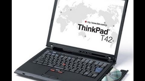Complete strip down and rebuild of IBM ThinkPad T42 for servicing or replacing parts