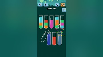 Water Color sort game level 142 |water color 142 | water sort game 142 | #watercolor #watersortgame