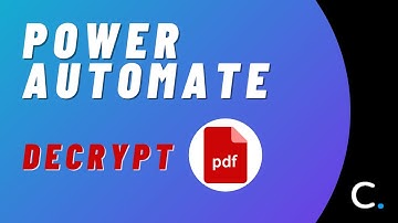 How to Decrypt a PDF in Power Automate and Logic Apps