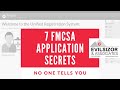 7 FMCSA Application Secrets No One Tells You To Do