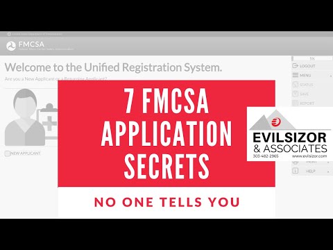 7 FMCSA Application Secrets No One Tells You To Do