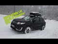 Suzuki New Vitara 1,4 Boosterjet  AT Allgrip Test Mods Auto, Snow, Snow Lock, Sport in snow track