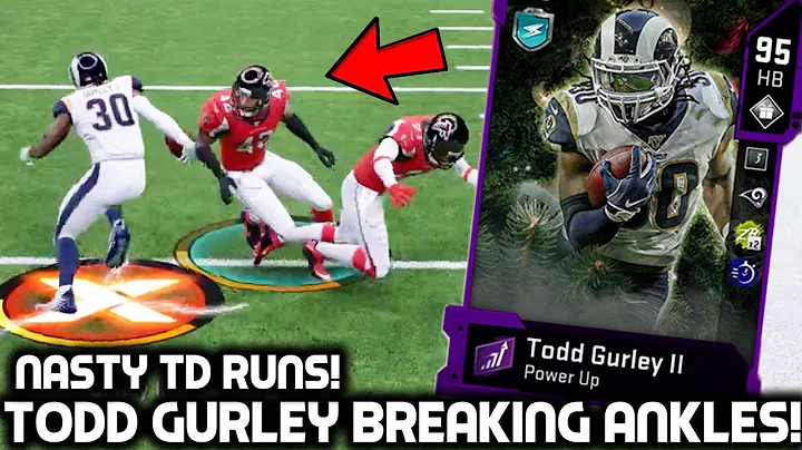 TODD GURLEY BREAKING PLAYERS' ANKLES! NASTY TD RUN...