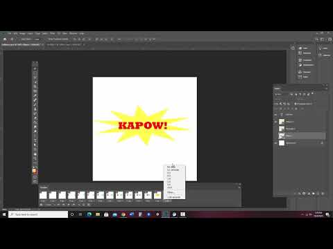 Creating an Animated Gif in Photoshop Part 2: adding on - YouTube