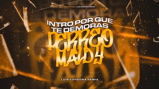 POR QUE TE DEMORAS? + PERREO MALDY 👑👑 LUIS CORDOBA REMIX. Resimi