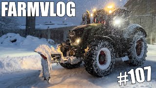 ❄️extreme snow removal in the Highlands with FENDT 828