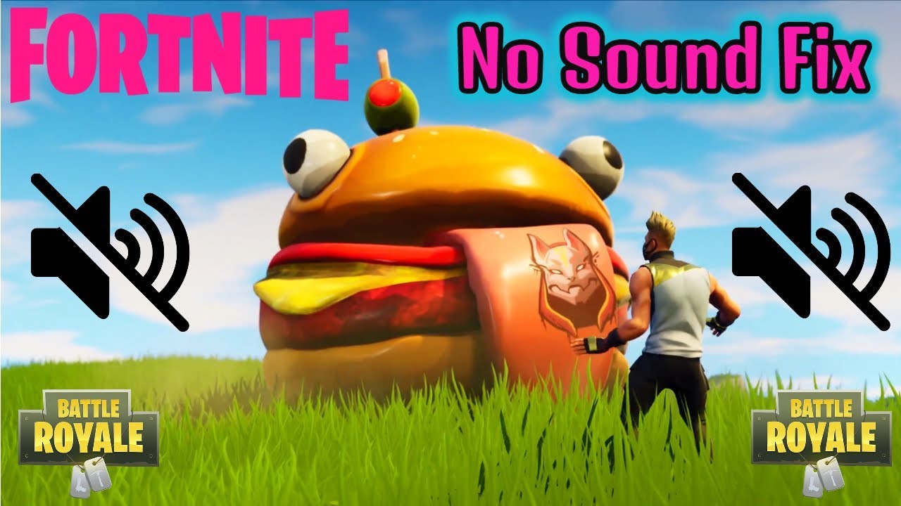 Fortnite no sound headphones xbox