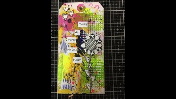 Mixed Media Tag Book