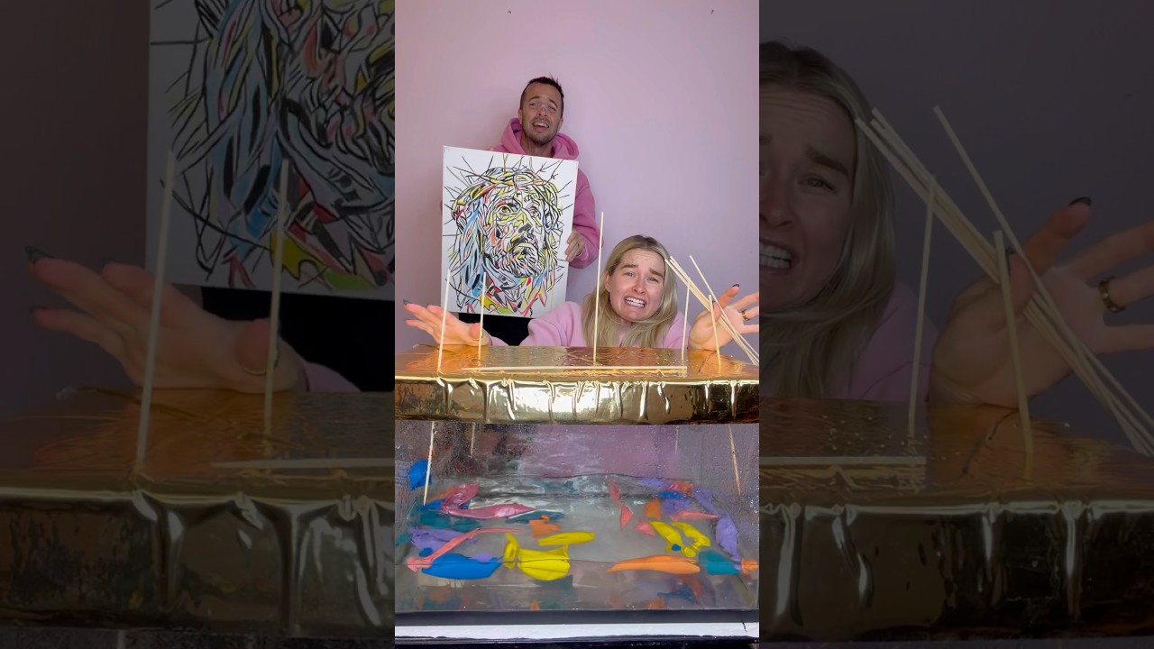 I just hope Christians like my art❤️‍🔥♾️♠️ #jesus #jesusart #faithoverfear #amen #modernart #god