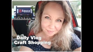 Craft Shopping at The Range  Daily Vlog #1  Maremi's Small Art 