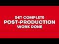 Post production for content creators  shareone creatives