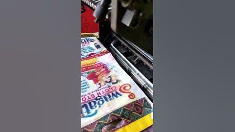 four colour non woven printing