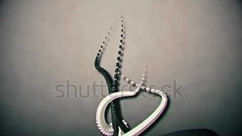 DAVE FX - 3D Abstract Wavy Streaks Stripes VJ Loop Background