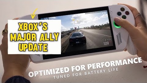 Rog Xbox Ally MAJOR Updates! Default Game Profiles 
