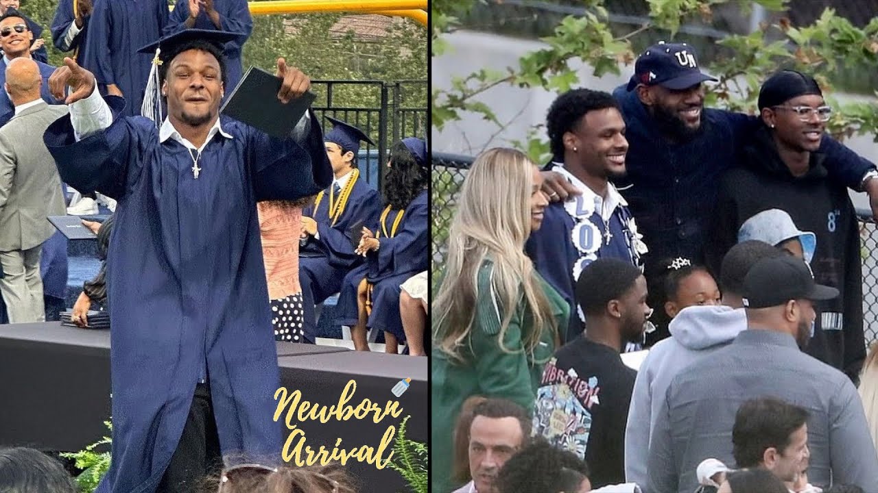 Lebron & Savannah James Son Bronny Graduates From High School! 🎓 - YouTube