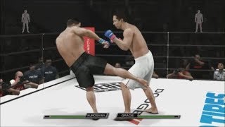 黒澤 浩樹 vs ホイス・グレイシー  PS3 UFC UNDISPUTED 3  PRIDE プライド