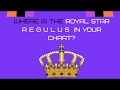 The royalty star  regulus astrology regulus royal
