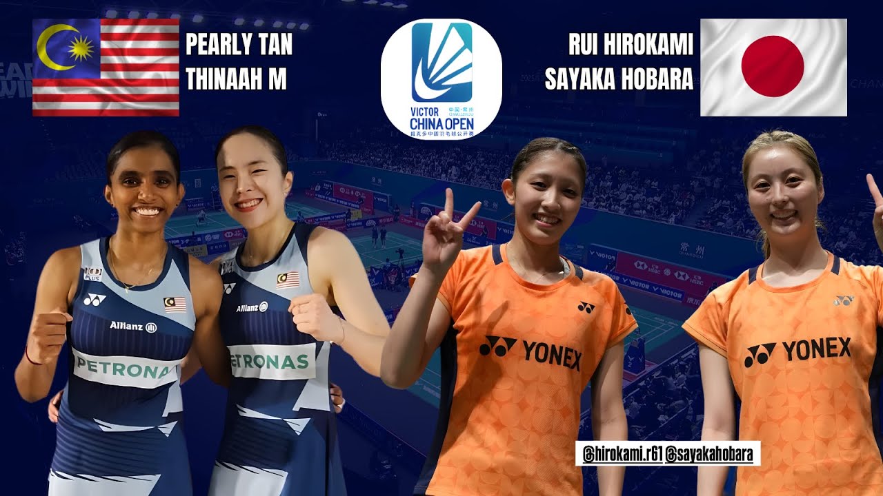 🏸GO CRAZY‼️Pearly/Thinaah (MAS) vs Hirokami/Hobara (JPN