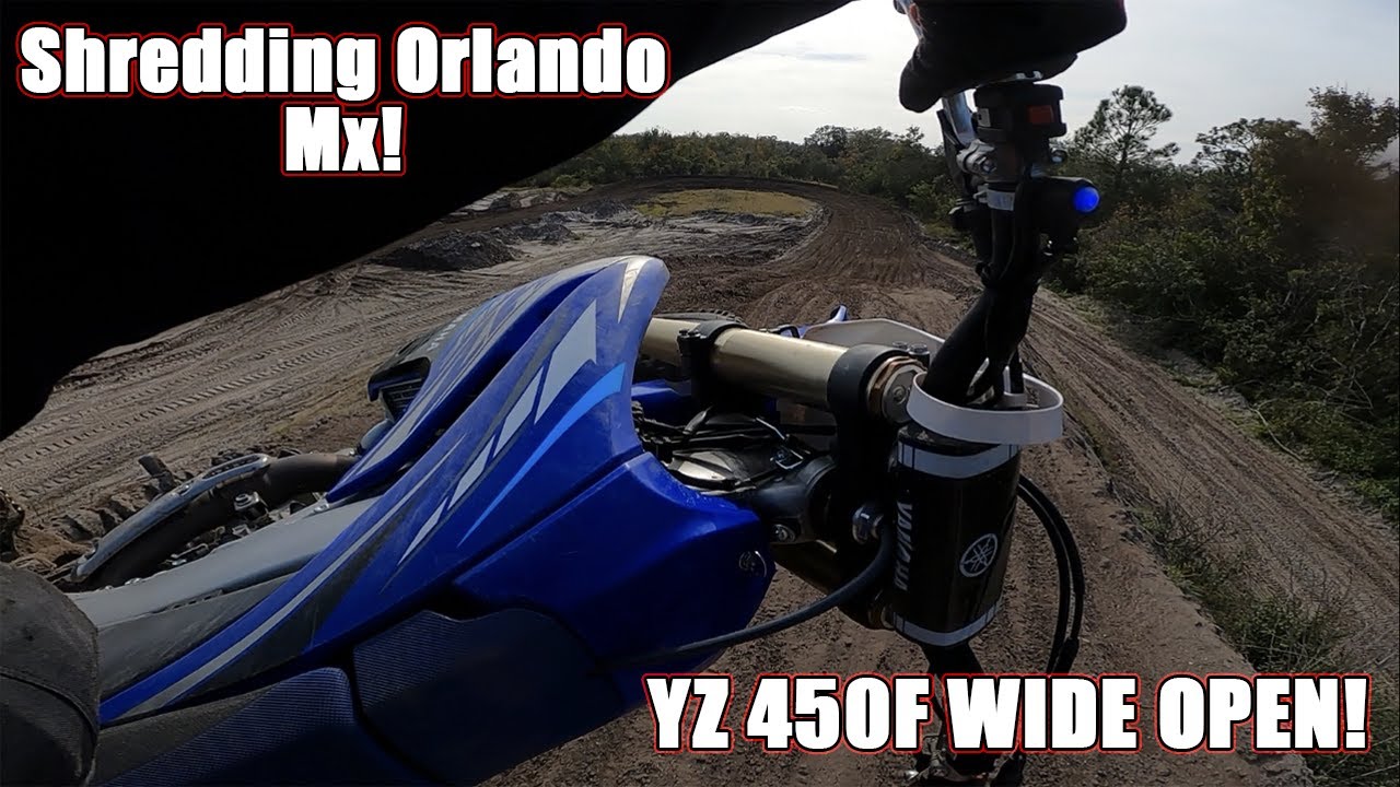 Shredding Orlando Mx On My 2020 yz450f Wide Open On Sand Track