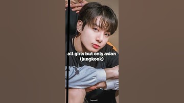 BTS members type of nationality of girls✨ #btsshorts #btsarmy #ot7 #viral #shorts