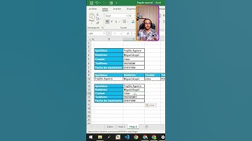 Como transponer filas a columnas y viceversa en Excel