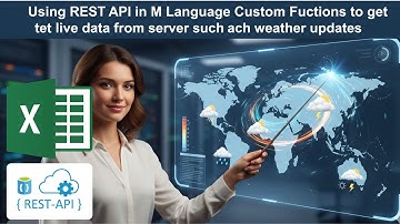 Using REST API in M Language Custom Fuctions to get live data from server such as weather updates