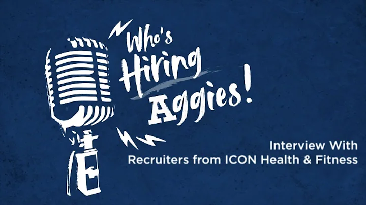 Who's Hiring Aggies! Trisha, Matt, and Nick, ICON ...