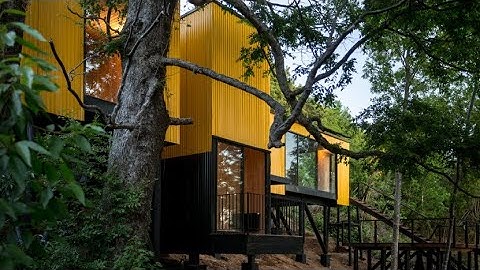 This Delightful Yellow House Show What Modular Building Is All About 1080p