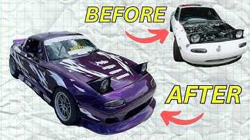 Building A MAZDA Miata In 10 Minutes!
