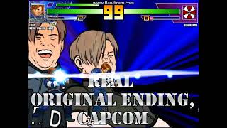 MUGEN battle #5728: Leon Kennedy \u0026 Real Police Dude vs Biohazard