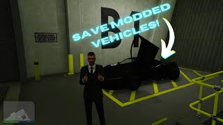 How to save MODDED Vehicles as PERSONAL VEHICLE using Kiddions Mod Menu